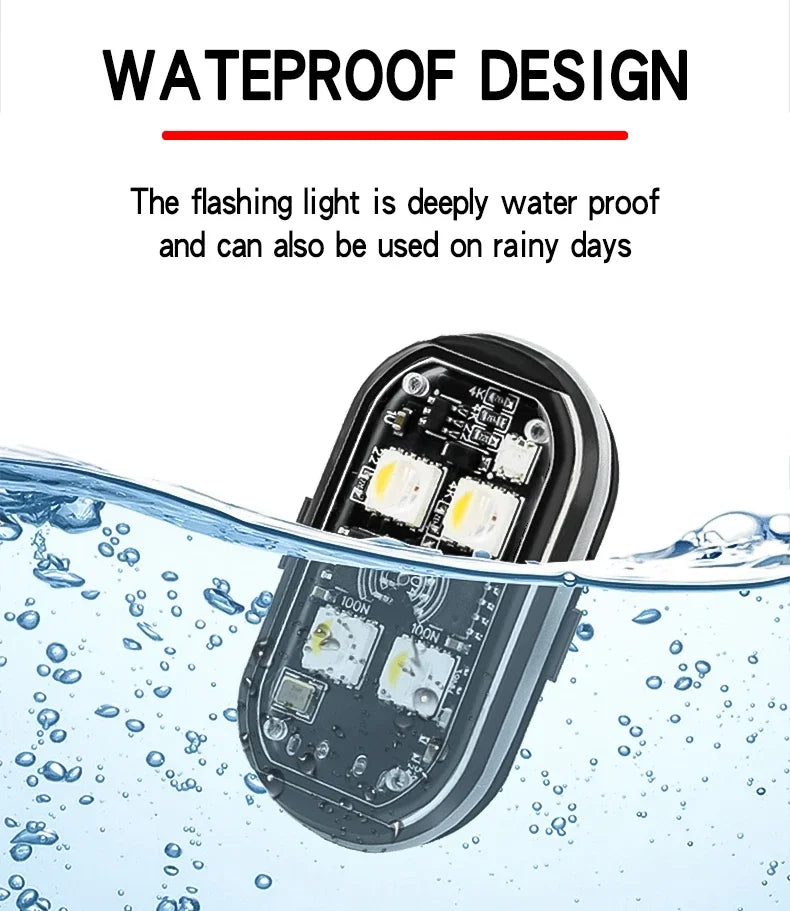 GlowiXen6 - Bezprzewodowe światełka stroboskopowe