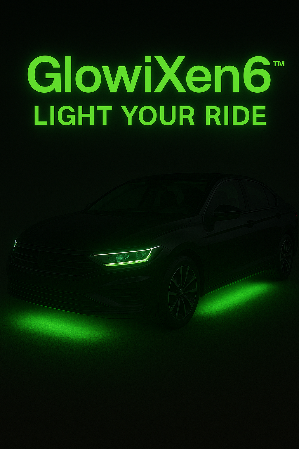 GlowiXen6 - Bezprzewodowe światełka stroboskopowe